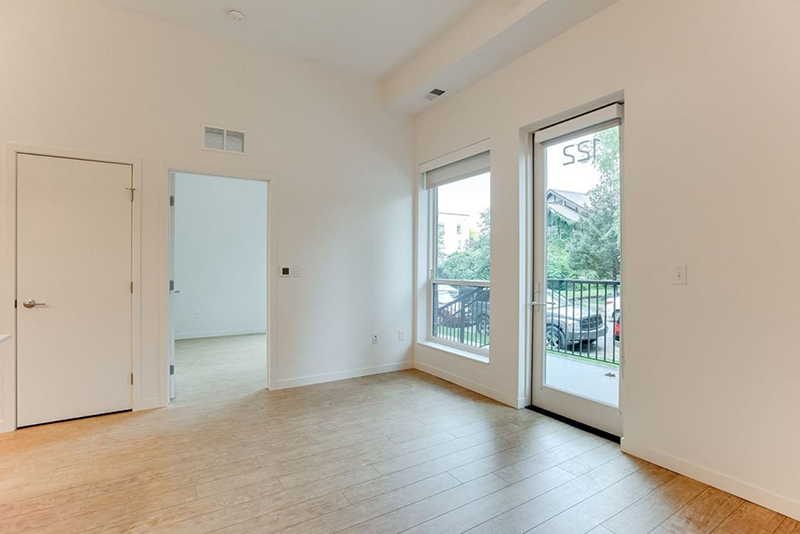 the living room area