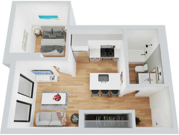 the spring floor plan