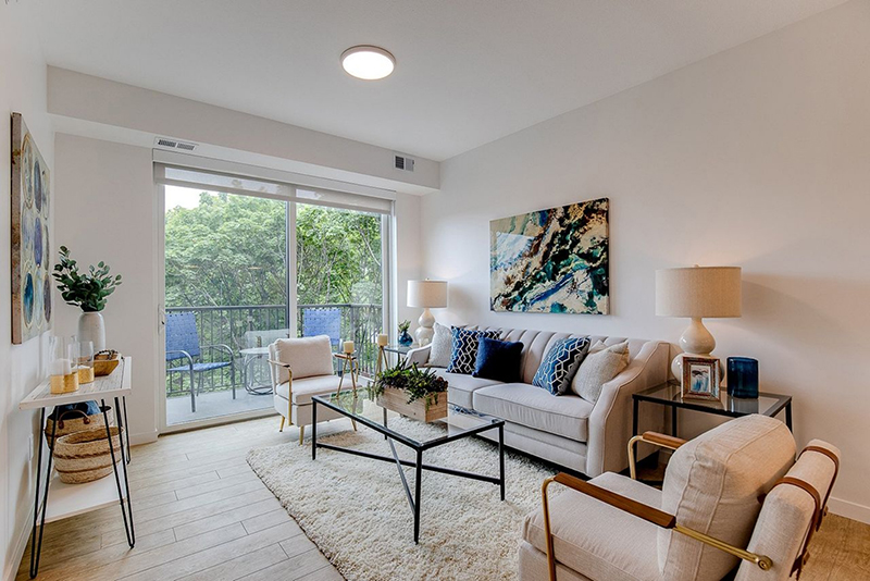 the living room